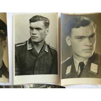 Ensemble de 6 photos, Luftwaffe Lieutenant, personnel navigant. Espenlaub militaria